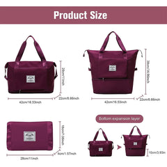 Waterproof Travel Tote Bag Large Capacity Duffle Handbag