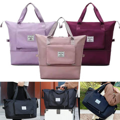 Waterproof Travel Bag Tote Luggage Women Large Capacity Duffle Handbag