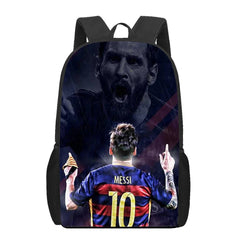 Messi 3D Print School Backpacks Kids Bag Kindergarten Backpack