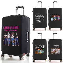 18-32 Ince Luggage Cover Catch Flights Not Feelings Protective Cover