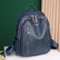 Teenage Girls Hot PU Leather Backpack