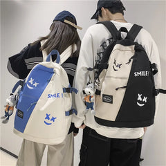 Teenager College School Bag Men Rucksack Big Backpack Winter Travel Bagpack