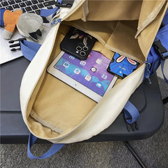 Teenager College School Bag Men Rucksack Big Backpack Winter Travel Bagpack