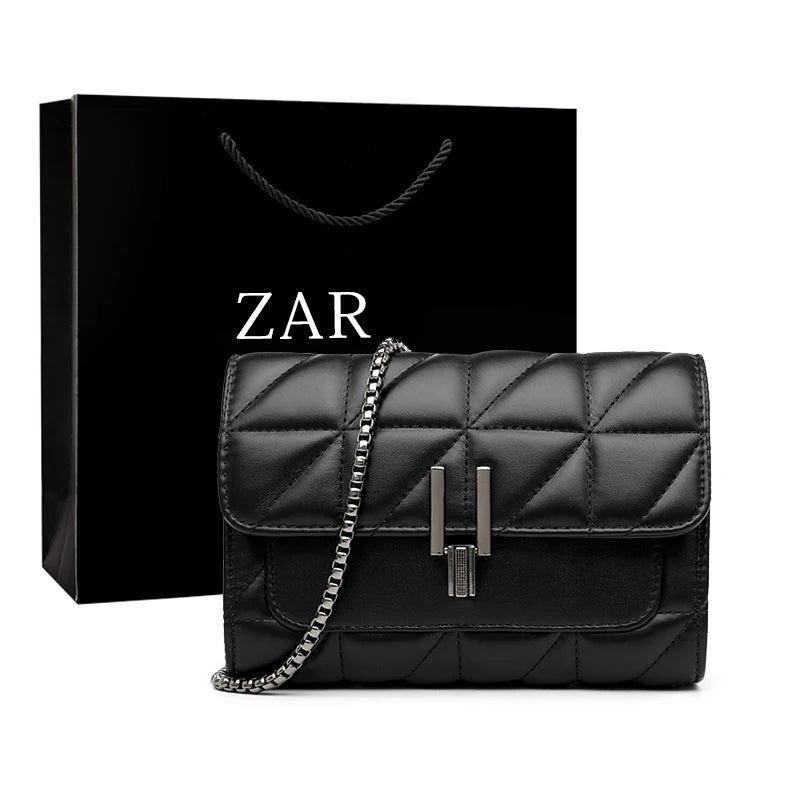 Women Small Leather Chain Crossbody Bags