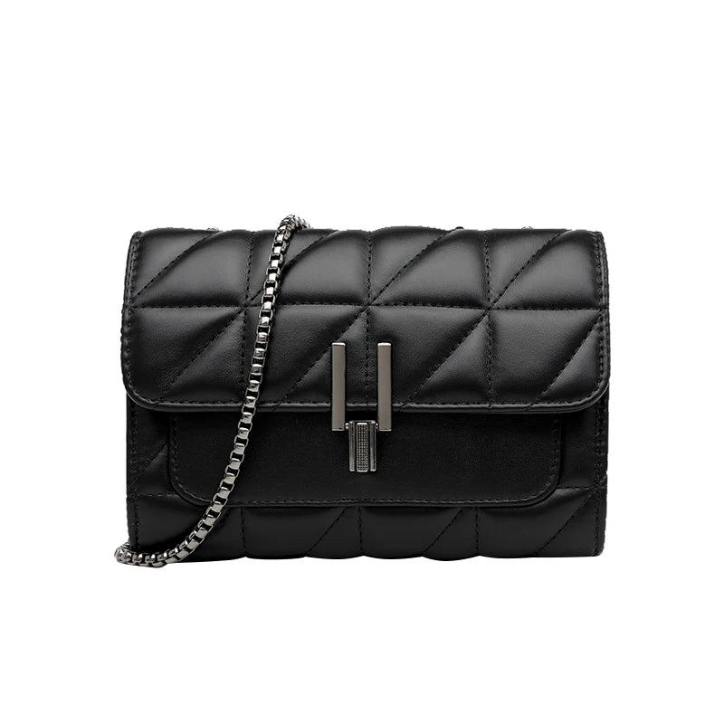 Women Small Leather Chain Crossbody Bags