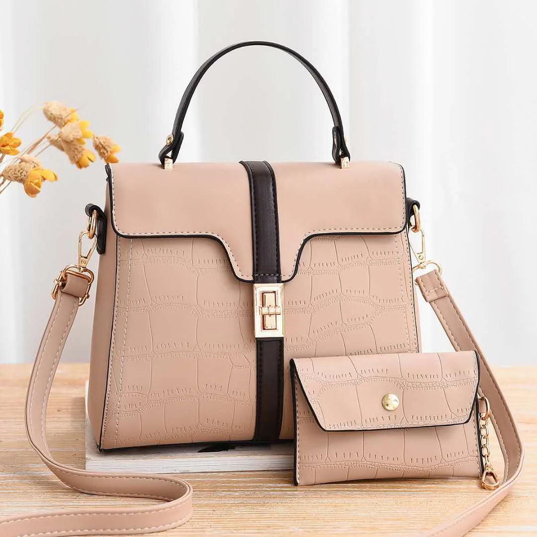 Autumn Winter Women's Handbag Shoulder Messenger Bag Composite Bag