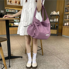 Foufurieux Women Crossbody Bag Nylon Large Capacity Waterproof Storage Y2k
