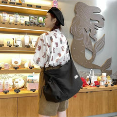 Foufurieux Women Crossbody Bag Nylon Large Capacity Waterproof Storage Y2k