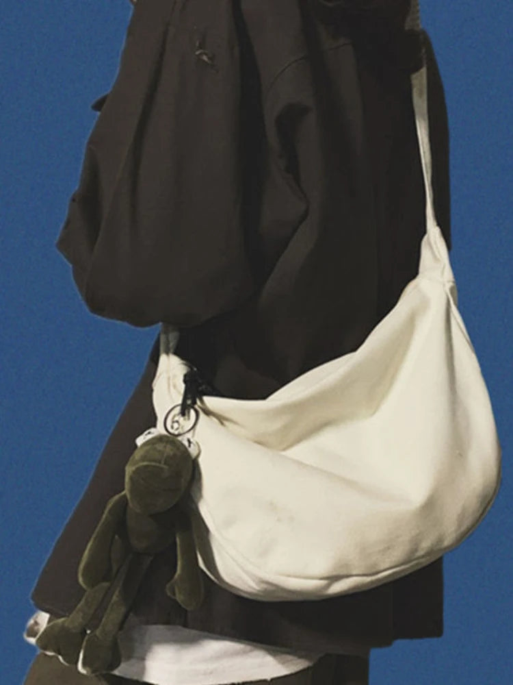 Foufurieux Canvas Shoulder Bag for Women