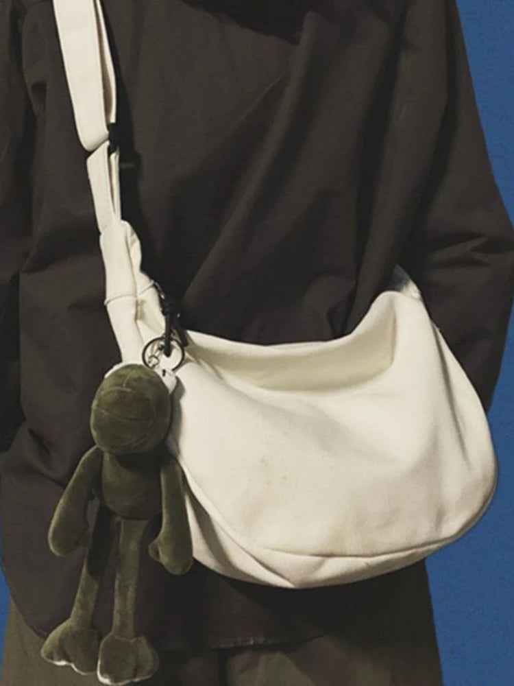 Foufurieux Canvas Shoulder Bag for Women