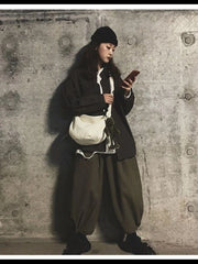 Foufurieux Canvas Shoulder Bag for Women