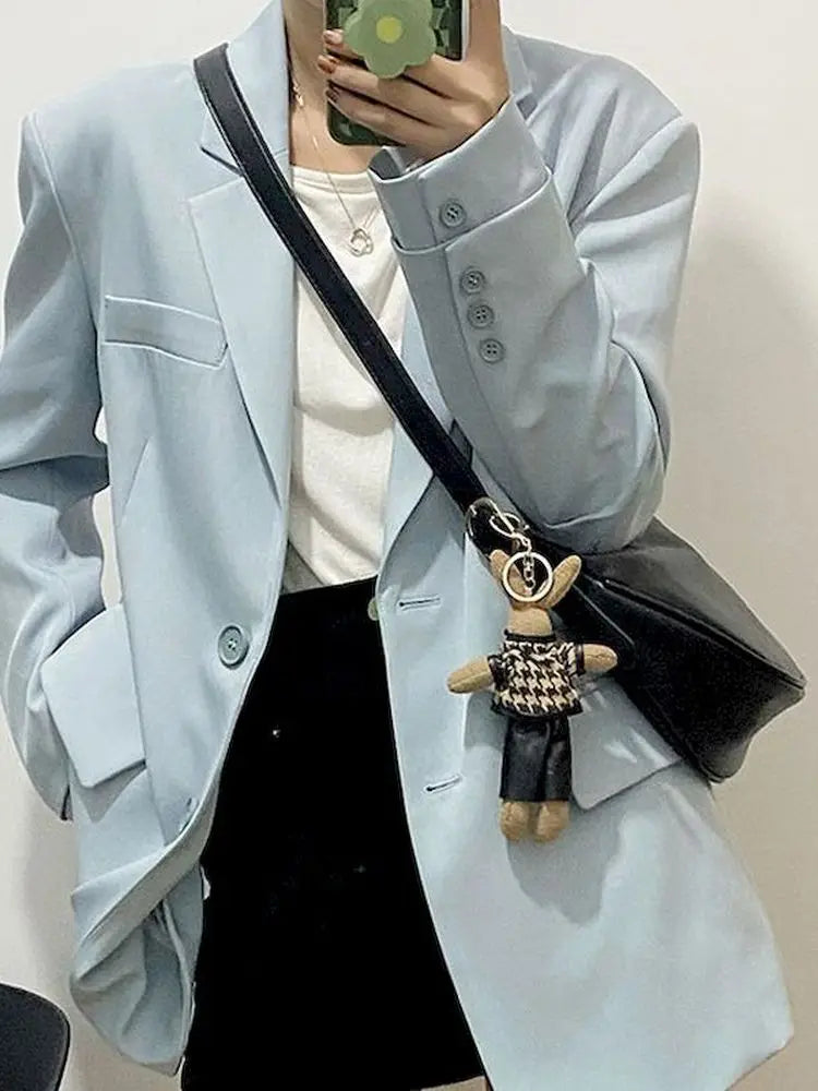 Foufurieux Half Moon Small PU Leather Zipper Crossbody Bags