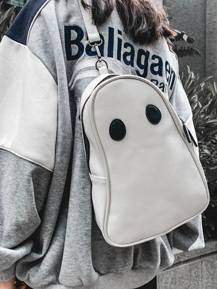 Halloween Style Backpack Small Mini High Street PU Waist Pack