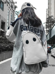 Halloween Style Backpack Small Mini High Street PU Waist Pack