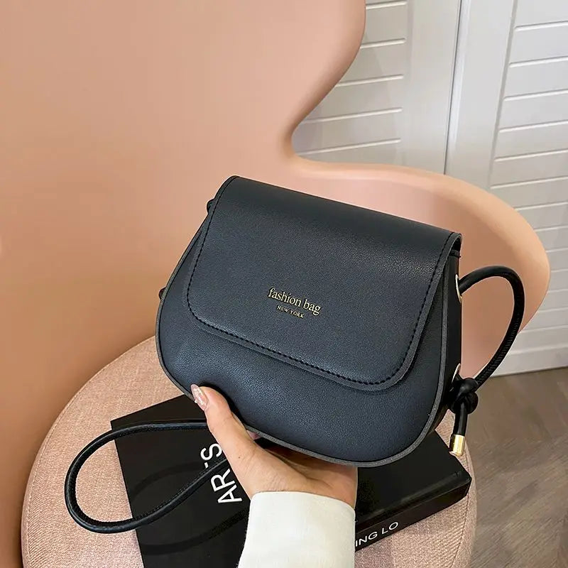 Foufurieux Leather Shoulder Bag Y2k Style