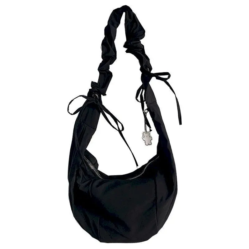 Nylon Canvas Messenger Bag Large Capacity Shoulder Bag