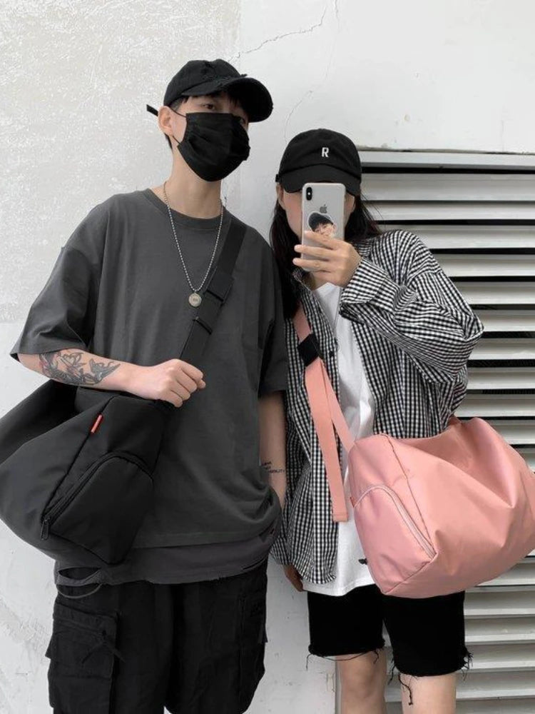 Small Light Travel Bag for Women Men, Portable Luggage Bag, Fitness Bag