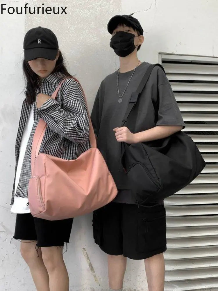 Small Light Travel Bag for Women Men, Portable Luggage Bag, Fitness Bag