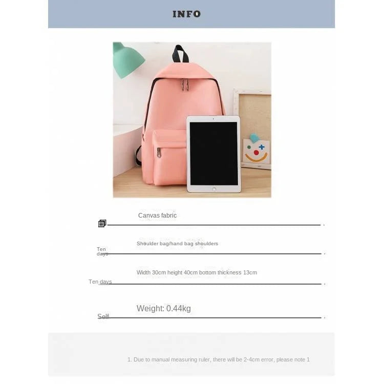 One-Shoulder Bag Backpack Large Capacity Multi-Color Ladies Bags