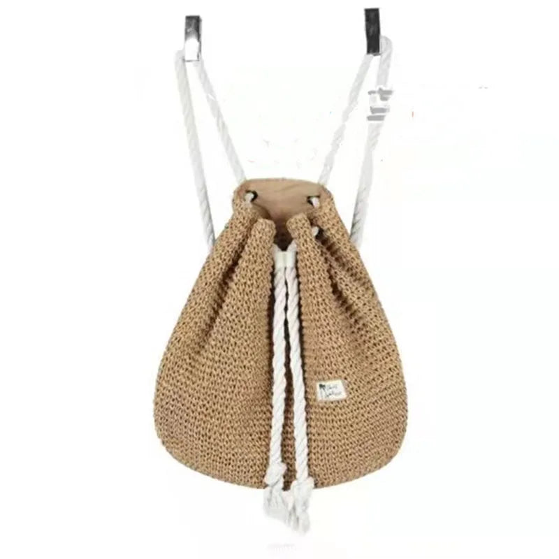 Four Seasons Women's Solid Shoulder Bag, Leisure Beach Backpack