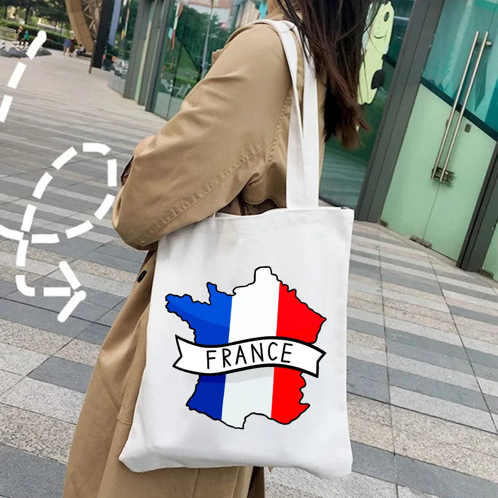Franceball Napoleonic Countryball Women's Canvas Shoulder Bag