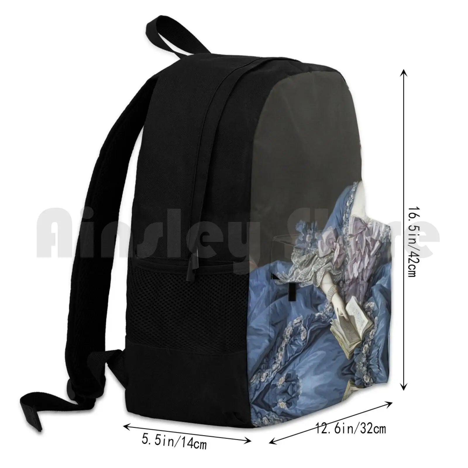 Madame De Pompadour Backpack for Outdoor Activities