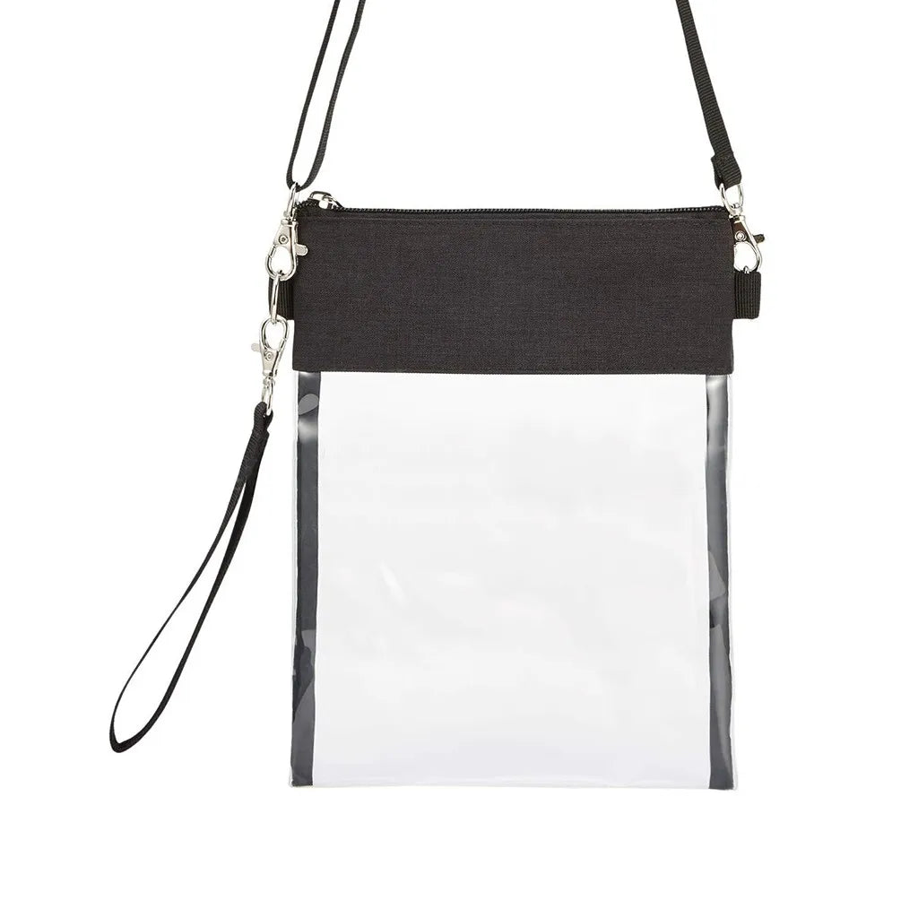 Clear Crossbody Shoulder Tote Bag for Women