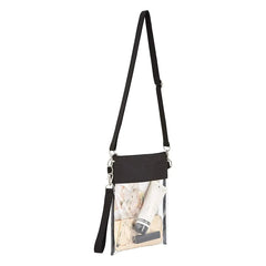 Clear Crossbody Shoulder Tote Bag for Women