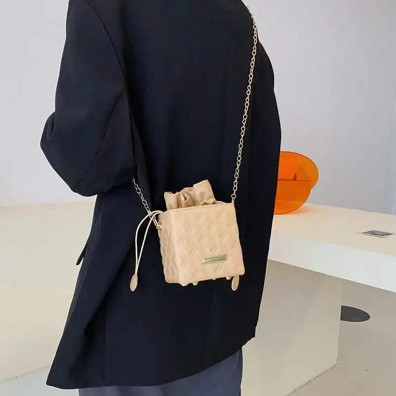 French Niche Bag Western Style Chain Shoulder Messenger Bag Female