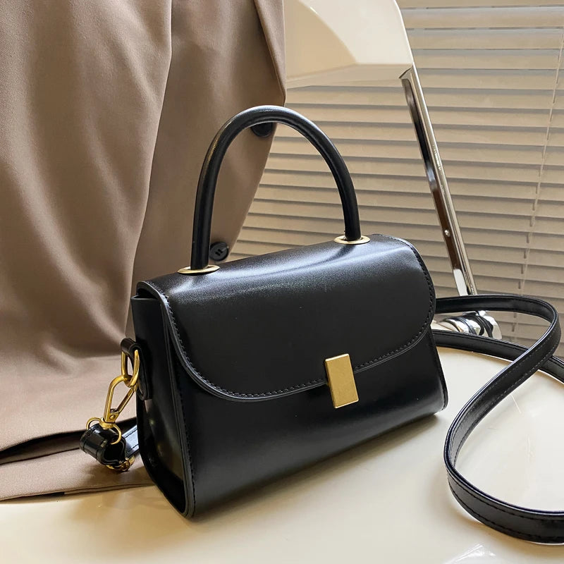 French Retro Shoulder Bags Women Advanced Office Ladies Autumn Ins Handb