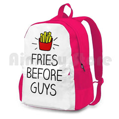 Fries Before Guys-In Outdoor Hiking Backpack Waterproof Camping Travel