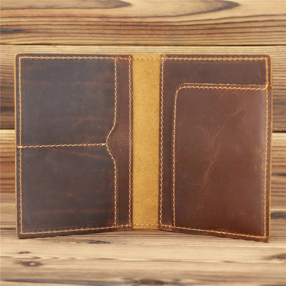 Leather Slovenia Passport Cover Travel Wallet Holder