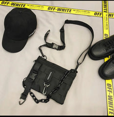 Tactical Chest Bag Unisex Streetwear Hip Hop Vest Waist Pack Nylon Purse