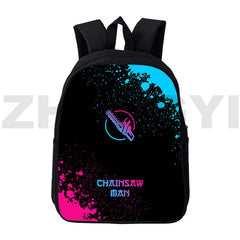 Harajuku Chainsaw Man 3D Backpack College Student Bag