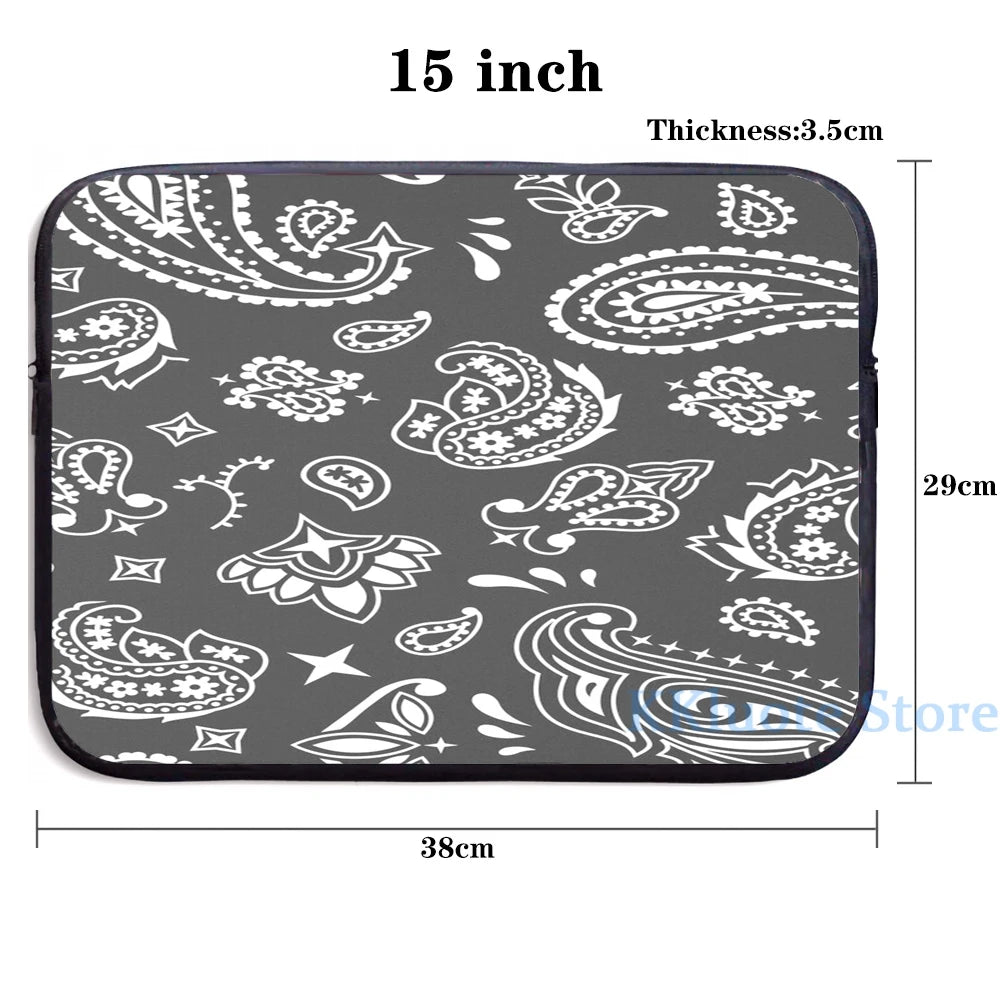 Funny Graphic Bandana Pattern USB Charge Backpack