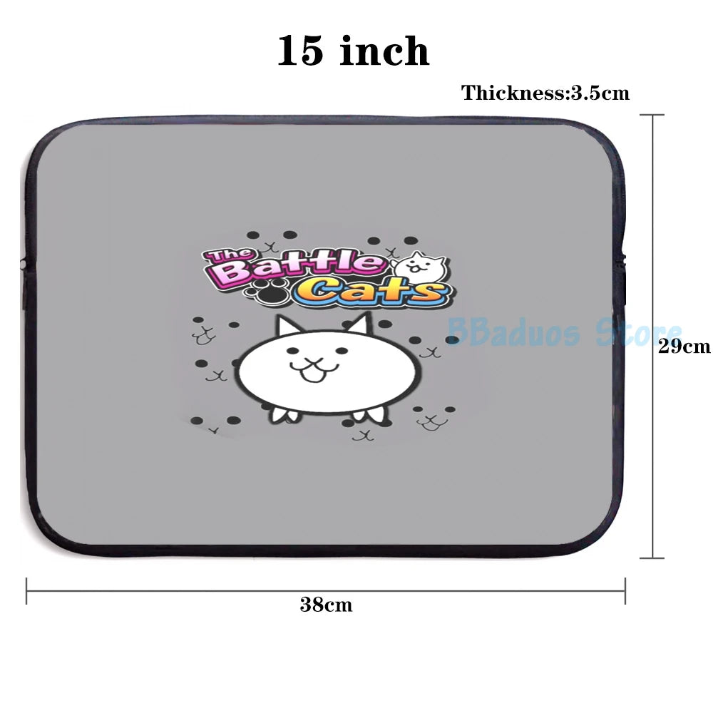 Funny Graphic print Battle Cats USB Charge Backpack School bag