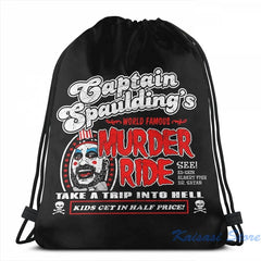 Funny Captain Spaulding Murder Ride USB Charge Backpack