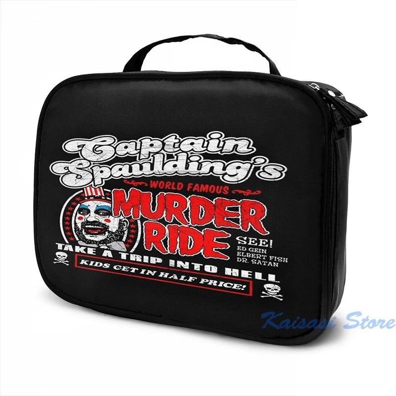 Funny Captain Spaulding Murder Ride USB Charge Backpack