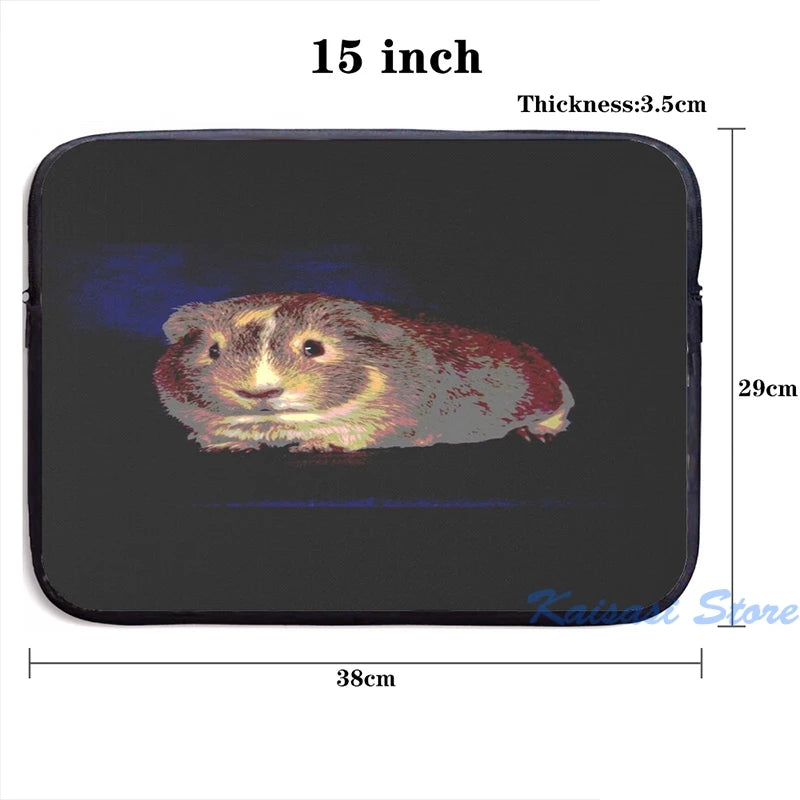 Funny Guinea Pig USB Charge Backpack School Laptop Bag