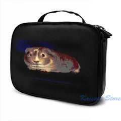 Funny Guinea Pig USB Charge Backpack School Laptop Bag