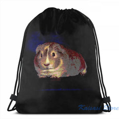 Funny Guinea Pig USB Charge Backpack School Laptop Bag