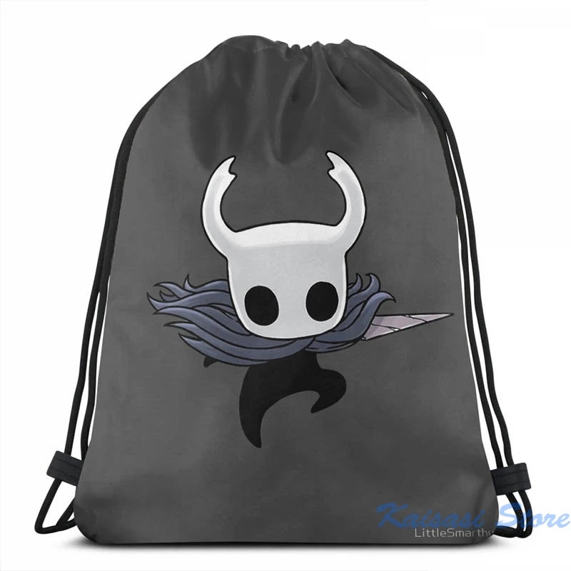 Hollow Knight Attack USB Charge Backpack School Travel Laptop Bag