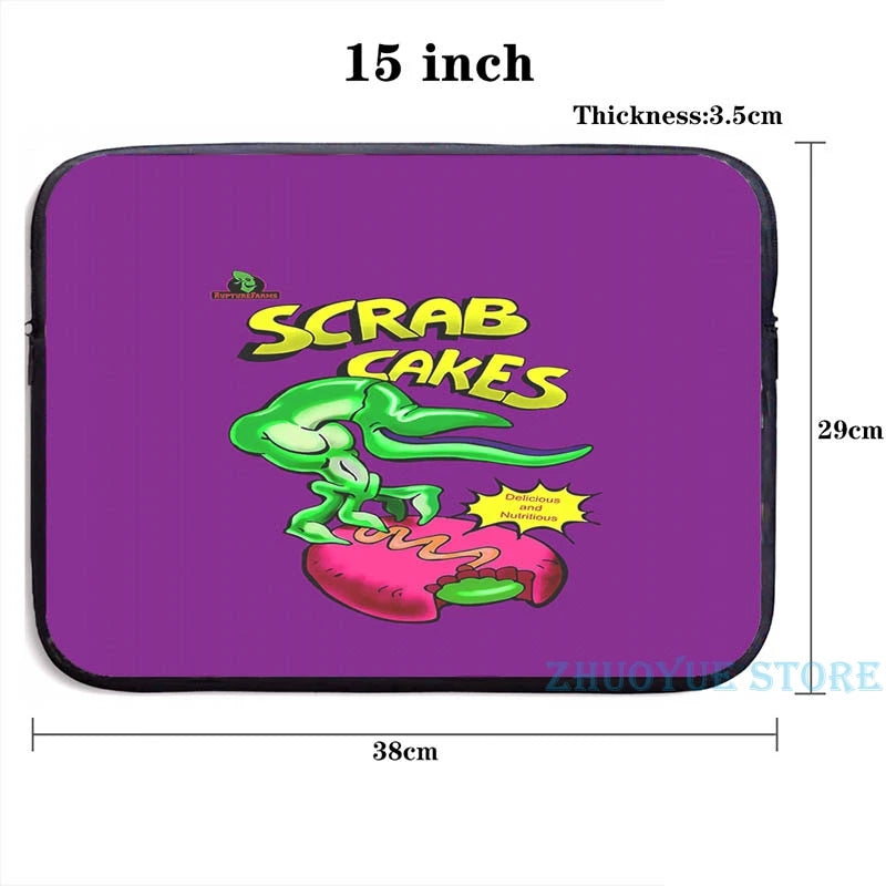 Funny Oddworld Scrab Cakes USB Charge Backpack School Bags
