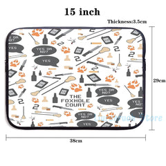 Funny Foxhole Court Pattern USB Charge Backpack Men School Women Bag
