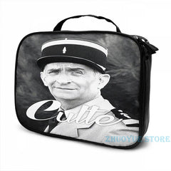 Louis De Funes Graphic Print USB Charge Backpack