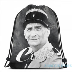 Louis De Funes Graphic Print USB Charge Backpack