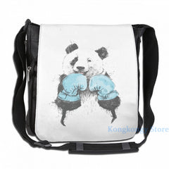 Boxing Panda USB Charge Backpack Travel Laptop Bag