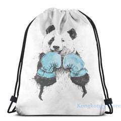 Boxing Panda USB Charge Backpack Travel Laptop Bag