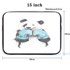 Boxing Panda USB Charge Backpack Travel Laptop Bag