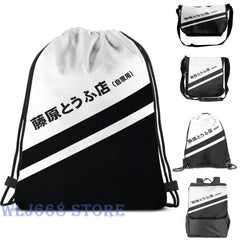 Initial D AE86 Tofu Decal Shoulder Bag